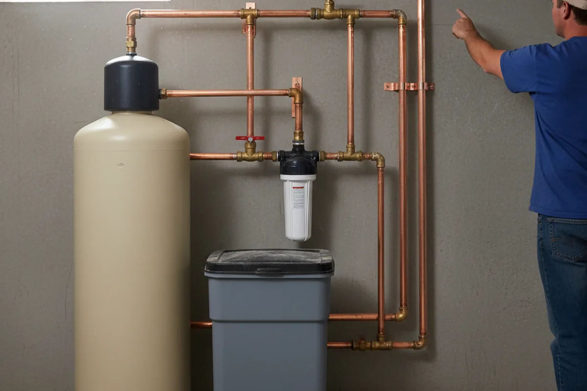 Whole-house water treatment system installed in Oceanport